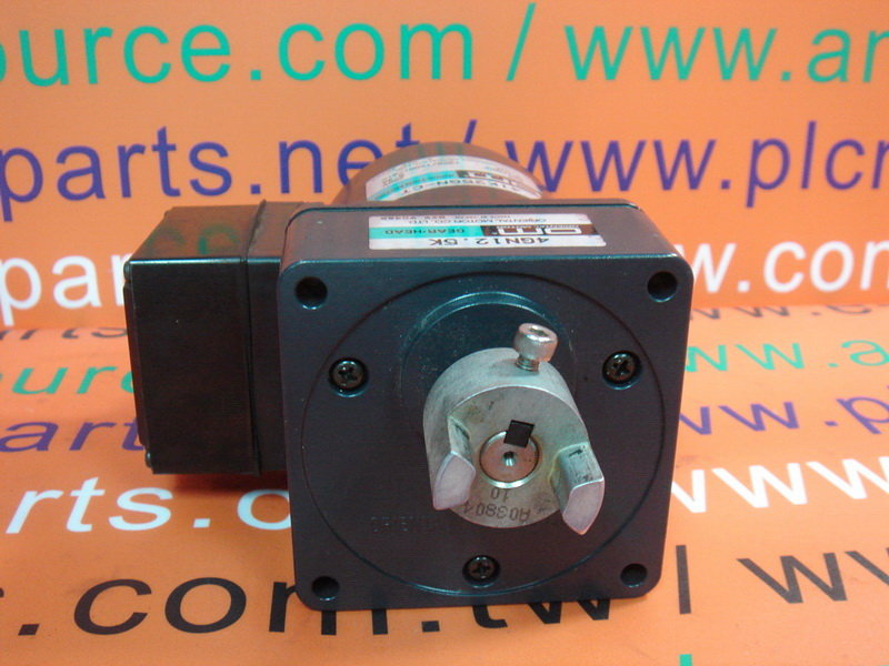 OM GEAR HEAD 4GN12.5 with INDUCTION MOTOR 4IK25GN-CT - PLC DCS SERVO  Control MOTOR POWER SUPPLY IPC ROBOT